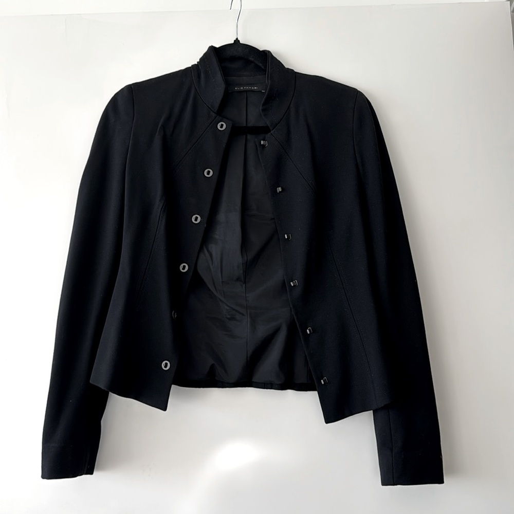Elie Tahari military blazer
